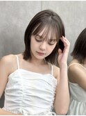 ◯ オリーブグレー/韓国/レイヤーカット/髪質改善/縮毛矯正/札幌