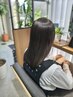 縮毛矯正＋カット＋外部補修トリートメント