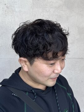 ふんわりシャドウパーマ