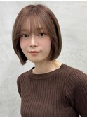 ★ココアベージュ/オリーブグレー/小顔/黒髪/クラゲヘアー/原宿