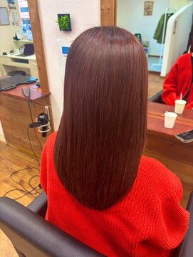 ノアサロン(Noa SALON) レッドブラウンカラー