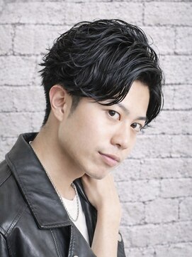 フラッグ バイ ヘッドライト 名古屋金山店(FLAG by HEADLIGHT) 韓国風/アップバング/ミディアムレイヤー/パーマ