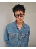 ピンパーマスパイキーショート