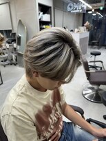 ピンク バイ アンジェリカ 瓢箪山店(PINQ by ANGELICA)&nbsp;シャドウルーツ、バレイヤージュ