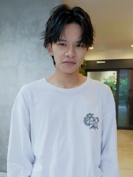 イル(ill) フェザー ショート リバース メンズ