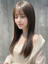 ティファ 大宮(Tiffa) 酸性ストレート×髪質改善。透明感カラーで魅せる至高の艶髪