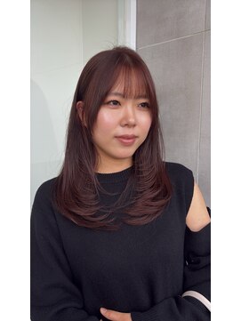 バーチ バイ クロップエス(BIRCH by crop es) Layer × Pink Brown