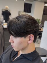 リード 渋谷店(REEED) MEN'S HAIR/毛流れセンターパート