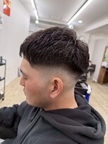 スウェル 津田沼店(Swell)&nbsp;クロップ×アイパー[津田沼駅/Men's/メンズカット/パーマ]