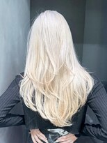 シオン(shion) レイヤーロングフレンチカジュアルデザインカラー_ba523173