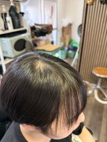 魔女の手仕事&nbsp;【生え際魔法】割れ癖解消クロスパーマ×おでこ魅せベビーパーマ