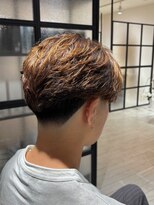 カミケンネオ(kamiken.neo) テーパーフェード×ニュアンスパーマ【カミケンネオ郡山市朝日】