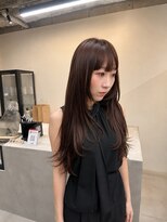 ユニ 江坂(Uni.)&nbsp;レイヤーカット　ハッシュカット　韓国レイヤー