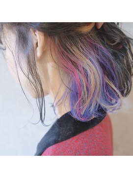 ドロシー(dorothy) ブルージュ　インナーミックスカラー　カラフル