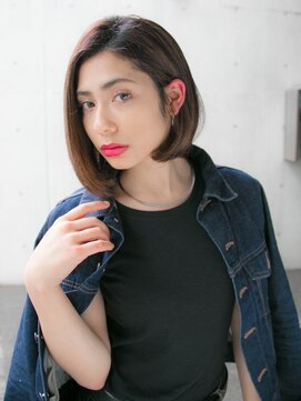 ルティア(Lutia) 切りっぱなしボブ 夏ショート 切りっぱなしボブ