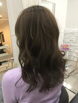 ホワイト(WHITE)&nbsp;☆ナチュラルスモーキーマットアッシュ×WHITE☆