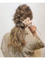 シャルル(charles)&nbsp;ローポニー☆ヘアアレンジ
