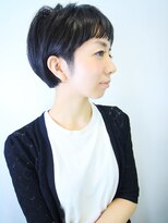 ラウンジ モリオ イケブクロ(Lounge MORIO Ikebukuro) 【morio池袋】可愛くてかっこいい黒髪ショート♪