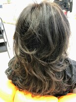 ヘアーアンドビューティー ギブリ(Ghibli) おしゃれグレイカラー