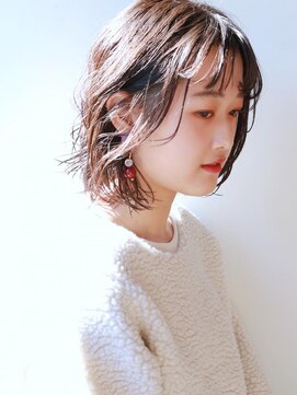 モリオ フロム ロンドン 成増店 【morio成増】大人かわいい　アッシュ　外ハネボブ