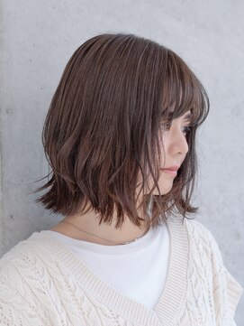 シロ(SiLO) くびれ外ハネボブ◇/髪質改善/前髪/トリートメント/天神大名
