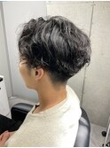 men'sくしゃパーマ