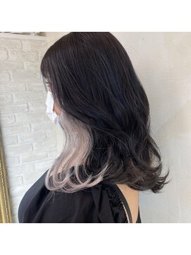 アンククロス 表参道(ANKH CROSS) アッシュグレー×シルバーインナー