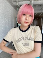 ゲーム 吉祥寺店(GAME)&nbsp;インナーカラー/ダブルカラー/ミルクティーベージュ/ボブ