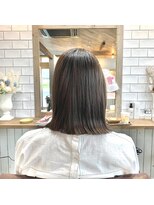 シックス 柳井店(ciQz)&nbsp;ワンレン外ハネボブ