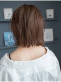切りっぱなしボブ