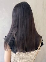 アルバム 渋谷パルコ(ALBUM)&nbsp;スモーキーラベンダー_グレージュカラーボブウルフ_ba356092