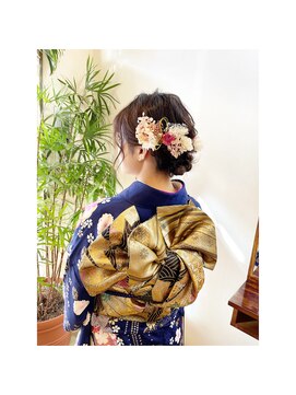 キキ 美容室(KIKI) 着物ヘア