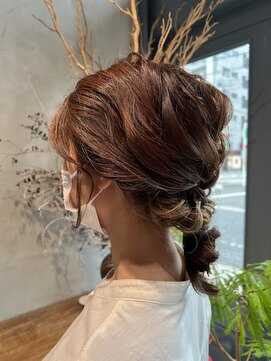 グランツ(GLANZ) ヘアアレンジ[グレージュカラー/ニュアンスカラー]◎30代40代
