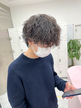 キャンディ 横浜(CANDY) 【岸本泰芽指名】波巻きパーマ/マッシュウルフ