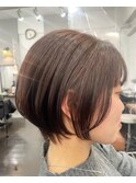大人ショートボブ