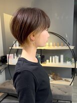 ジアン テラス(GIEN TERRASSE)&nbsp;丸みショート×インナーカラー