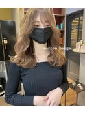(lilley内堀)韓国ヘア×ブリーチカラー