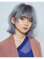 ルク(RUKU)&nbsp;ウルフ/ウルフヘア/レイヤー/ウルフカット/ハイトーンカラー
