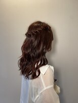 トラッド(TRAD) カシスピンク×ヘアセット