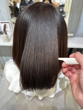 フリーラ 横浜(freera) 髪質改善サラサラプレミアムストレート大人ガーリー韓国ボブ横浜