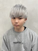 スノットバイガルテ(SNOT by GARTE) ホワイトシルバー/ホワイトカラー/ホワイトマッシュヘア