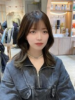 ロンド エスポワール 錦糸町(Lond espoir) 【momoka】韓国レイヤーカットシアーカラーセミディ髪質改善