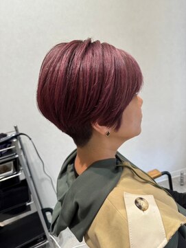 シー(THEE) 大人ショートヘルシースタイルハイトーンカラーメンズライク