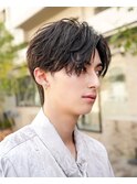 韓国ヘアニュアンスパーマカルマセンターパートコンマヘアウルフ