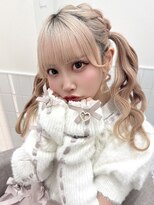 リルミー(Lilme)&nbsp;小顔になれる前髪顔周りカット　ツインテール　＊Lilme＊