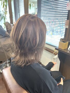 ヘアリゾート アジアグランデ(Hair Resort Asia grande) 【MASA】ロングウルフレイヤー【grande武蔵浦和】