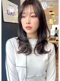 【畑中正敏】20代30代40代◎ひし形レイヤーカット