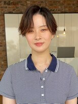 ホヌン 茅ヶ崎(Honnun) ショート×ひし形で小顔革命|面長・丸顔も美バランスに/茅ヶ崎