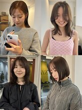 《stylist kochi》柔らかい色味のカラー（髪質改善カラー）ご自宅で再現しやすい似合わせカットが得意♪