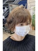 大人可愛いパーマスタイル